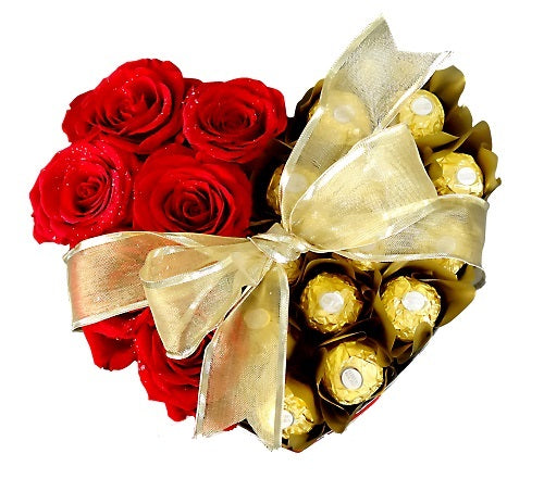 Valentine Heart Roses Dubai
