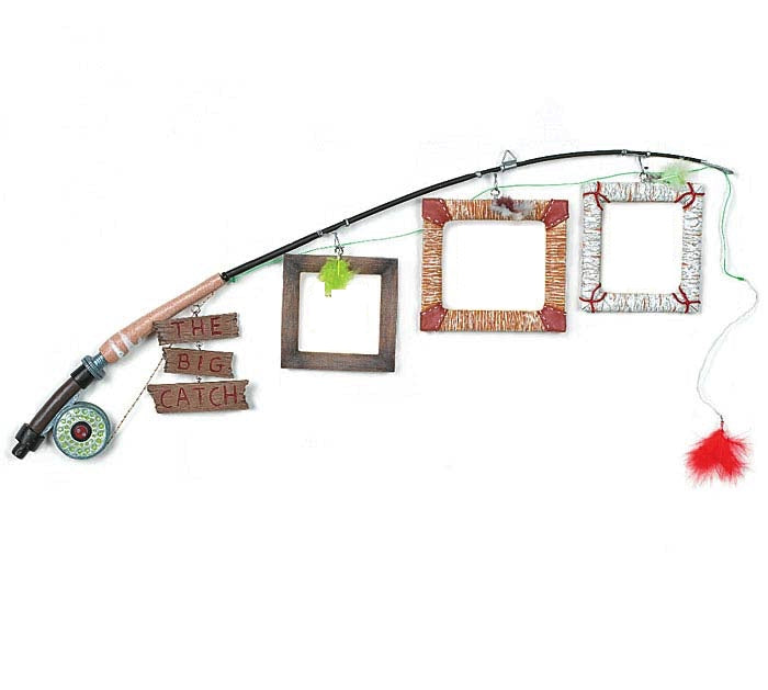 Fishing Rod Picture Frame - Gifts for Fishing Fanatic - Shop Online Now UAE  – The Perfect Gift® Dubai