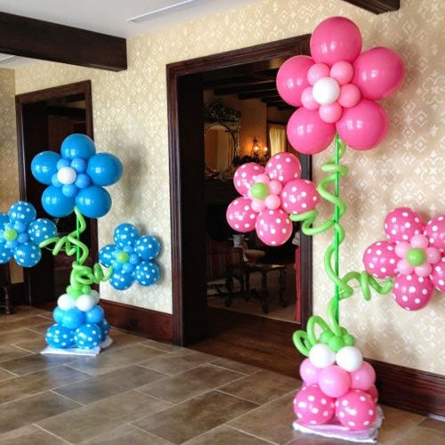 Flowers Shape Balloon Stand - Dubai