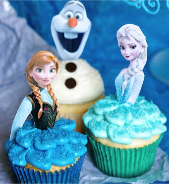 Disney's Frozen Cupcakes - Dubai