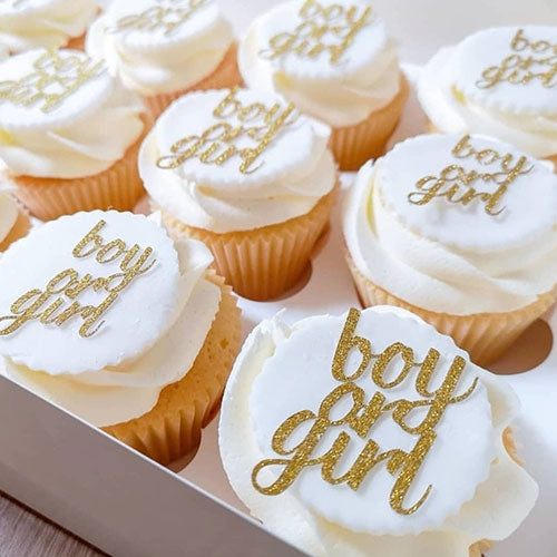 Gender Reveal Cakes Cupcakes Abu Dhabi