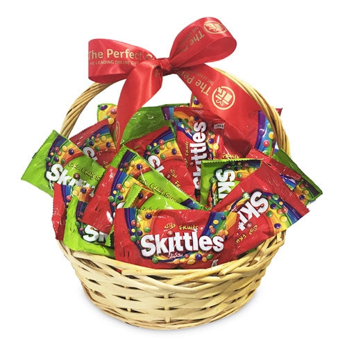 Send Skittles Candy Gift Baskets to UAE