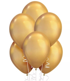 Gold Chrome Balloons Dubai