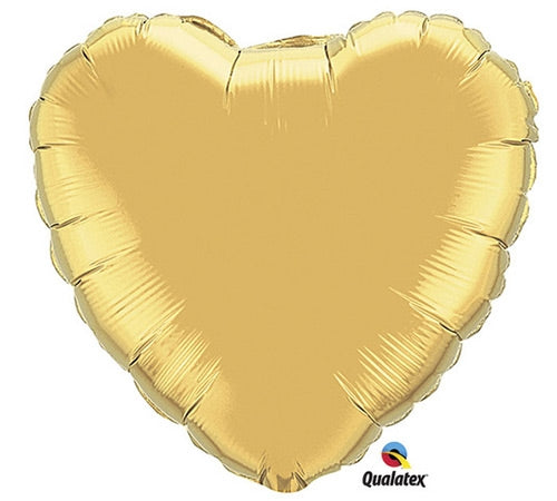 Gold Heart Balloon Gift Dubai