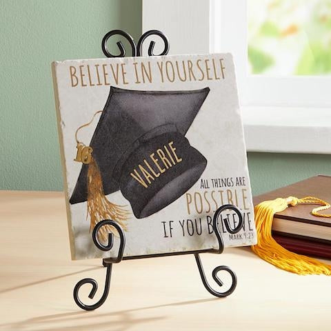 Graduation Hat Rocks Personalized Graduation Rock Frame - Delivery to Dubai - Shop Online ...