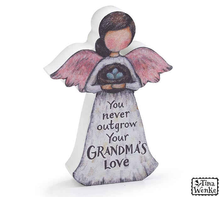 Wooden Angel Grandma Gift Dubai
