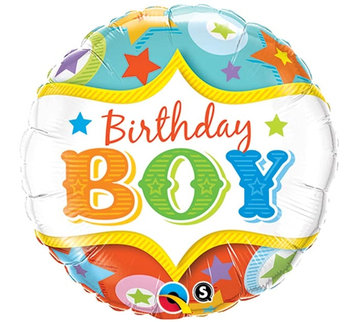 Happy Birthday Boy Circus Theme Balloon Dubai