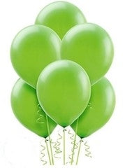 Green Helium Balloons Dubai