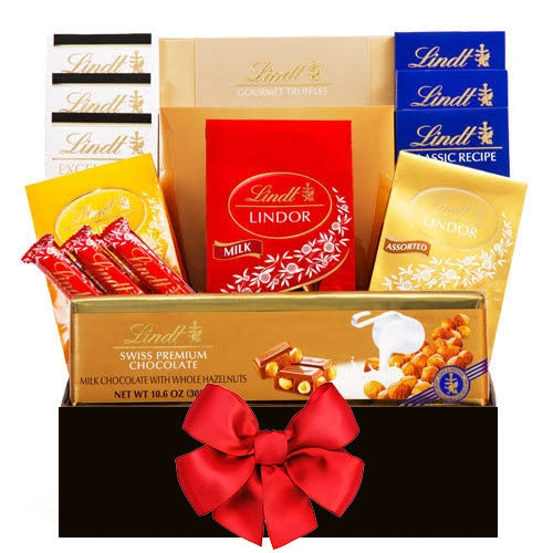 Panier Lindt de luxe - Achetez des cadeaux en ligne maintenant EAU - The  Perfect Gift® Dubai