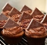 Chocolate Lindt Cupcakes