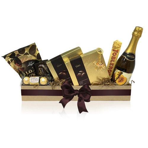 Gold Luxury Dates Gift Box - Dubai