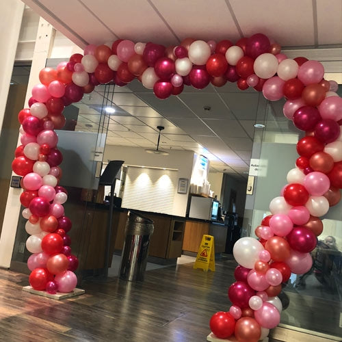 Heart Balloon Arch Event - Dubai