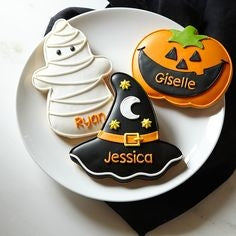 Ghastly Halloween Decorated Cookies - Dubai