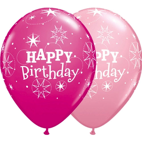Pink Birthday Latex balloon Dubai