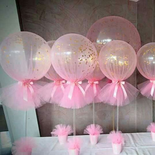 Pinkie Balloon Centerpiece - Dubai