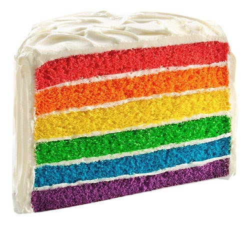 Bright Rainbow Cake - Dubai