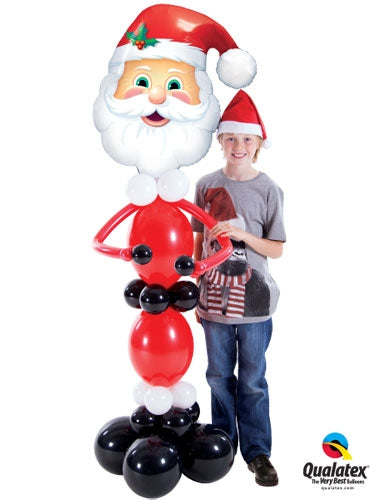 Christmas Santa Balloon Friend Decor - Dubai