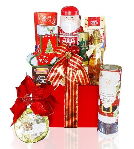 Christmas Deluxe Red Velvet Gift Box - Dubai