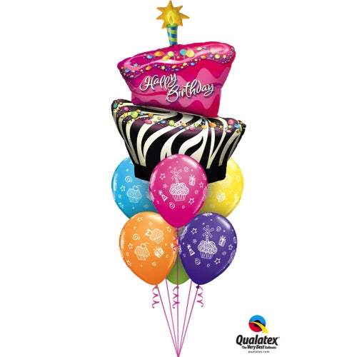 Cake Shape Balloons Online Dubai