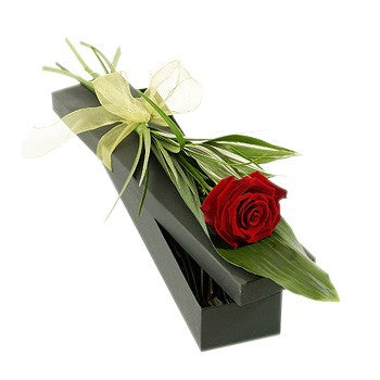 Single Red Rose Gift - Dubai