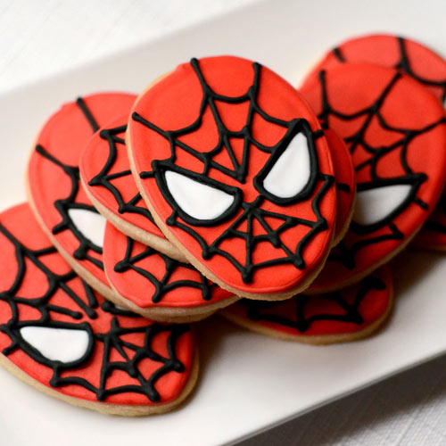 Spiderman Superhero Cookies - Dubai