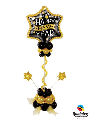 'Stellar New Year' Balloon Stand - Dubai