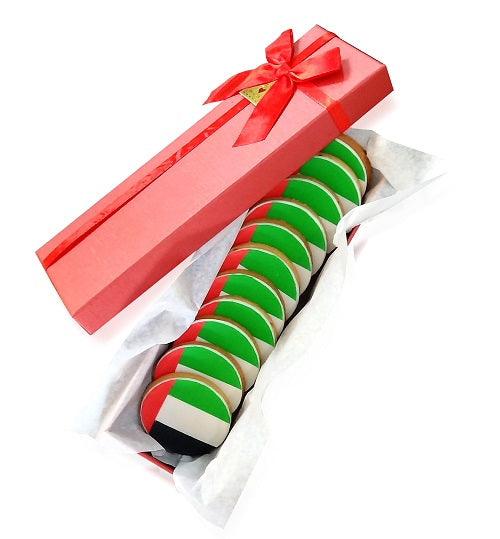 UAE Flag National Day Cookies Gift