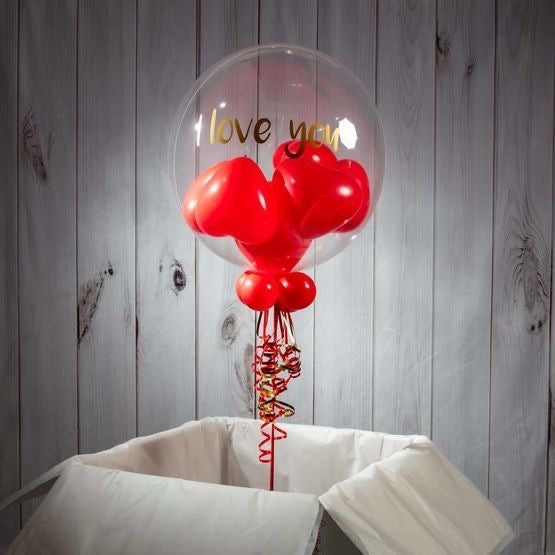 Valentine Bubble Balloon Dubai