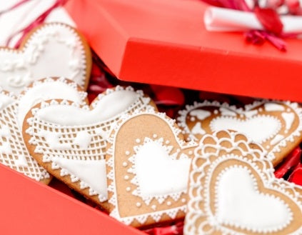 Heart Shaped Cookies Dubai