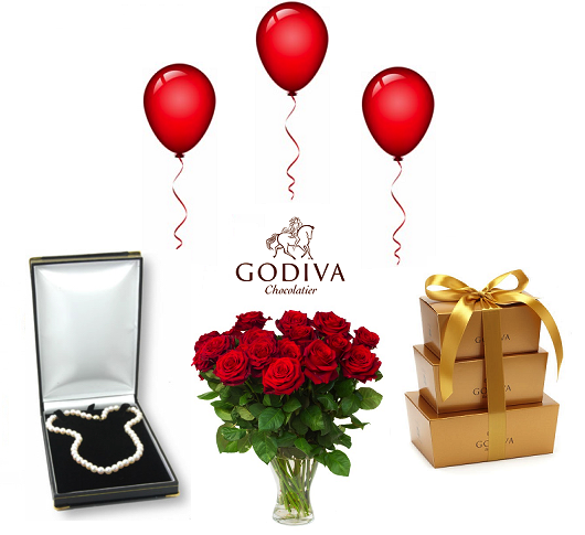 Godiva Valentine Gift Dubai