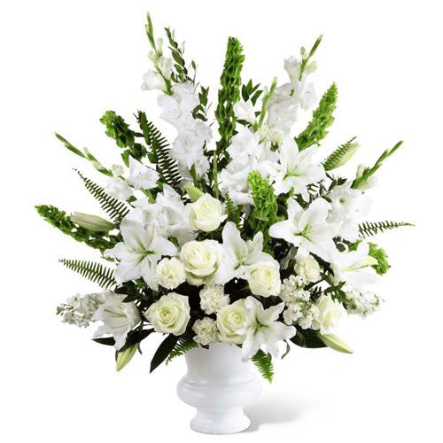 Grand White Flower Arrangement - Dubai