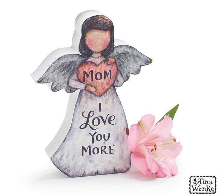 Wooden Angel Mom Gift Dubai
